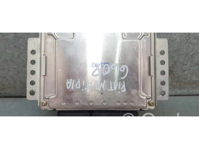 Блок управления двигателя 55186489, 0281010334 Fiat Multipla