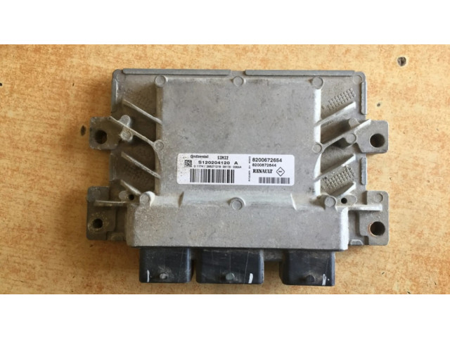 Блок управления двигателя 8200672654, 8200672644   Dacia Sandero