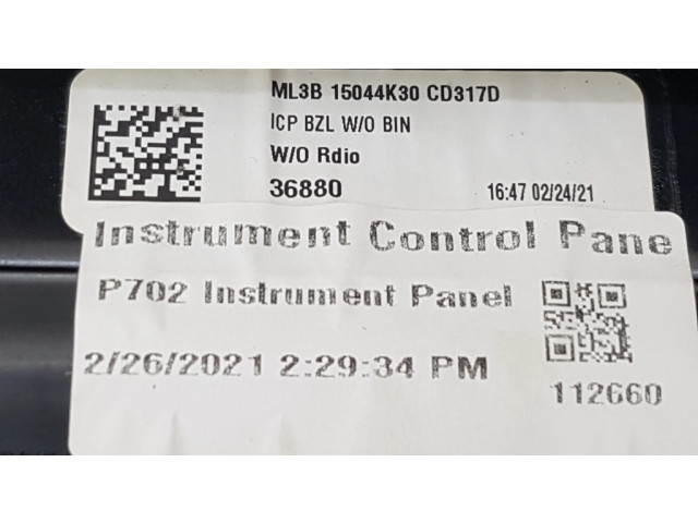 Блок управления климат-контролем ML3T19980, ML3T19980AE   Ford F150