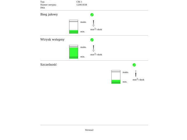 Vstřikovač 0445110111    Fiat Stilo    192 A1.000 
