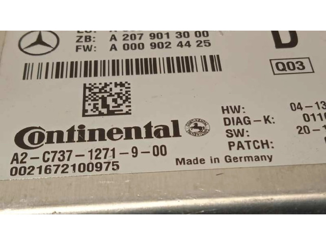 Блок управления A0009007507, A2C7371271900 Infiniti Q30