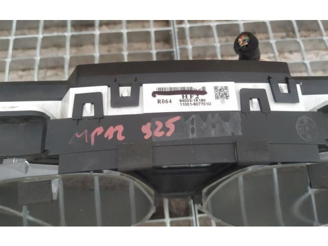 Панель приборов    Hyundai ix20       