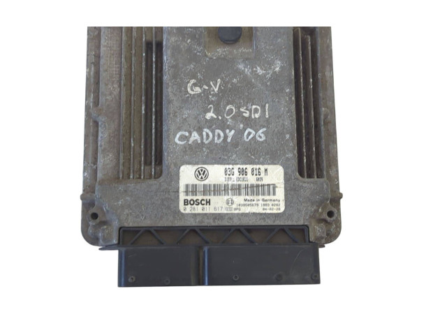 Řídící jednotka 03G906016M, 1039S05679 Volkswagen Caddy 2010