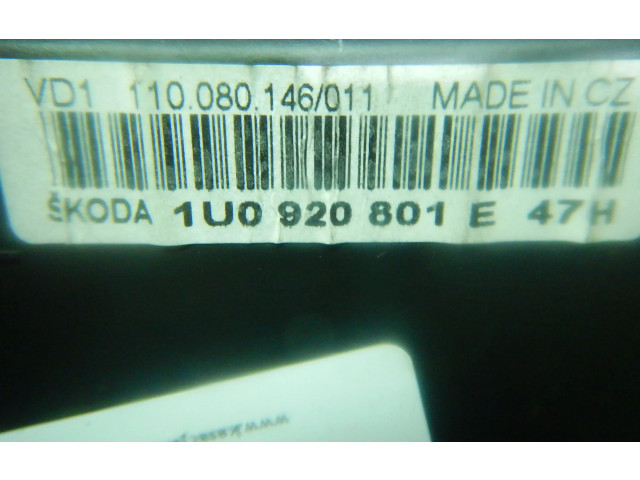Панель приборов 1U0920801E, 1U0920801E Skoda Octavia Mk1 (1U)