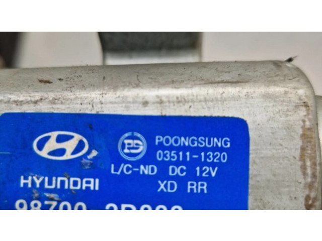 Моторчик заднего дворника 987002D000, 035111320    Hyundai Elantra
