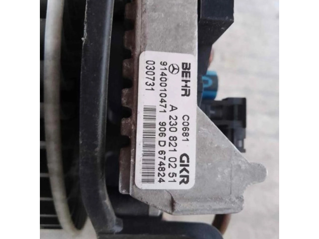 Вентилятор печки    A2308210251   Mercedes-Benz E W211