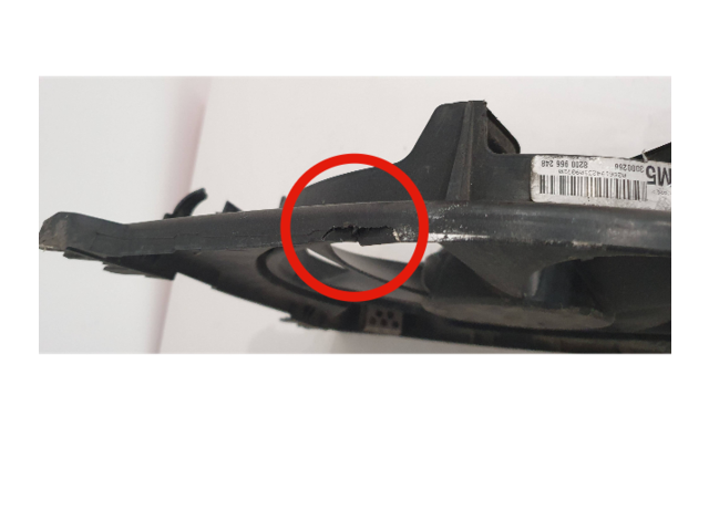 Вентилятор радиатора 8200966248, 3000266 Renault Clio III