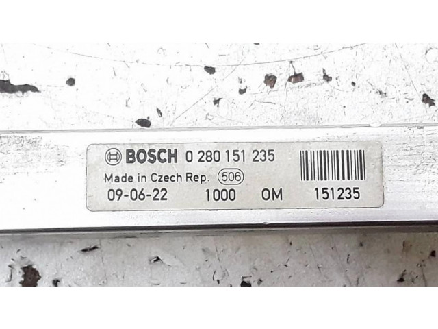 Vstřikovací lišta 0280151235, 151235 Alfa Romeo MiTo pro benzínový motor 1.4