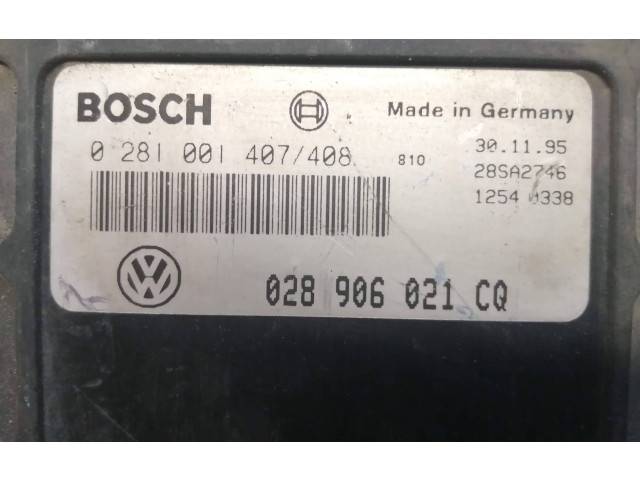 Řídící jednotka 028906021CQ, 28SA2746   Volkswagen Caddy 2000