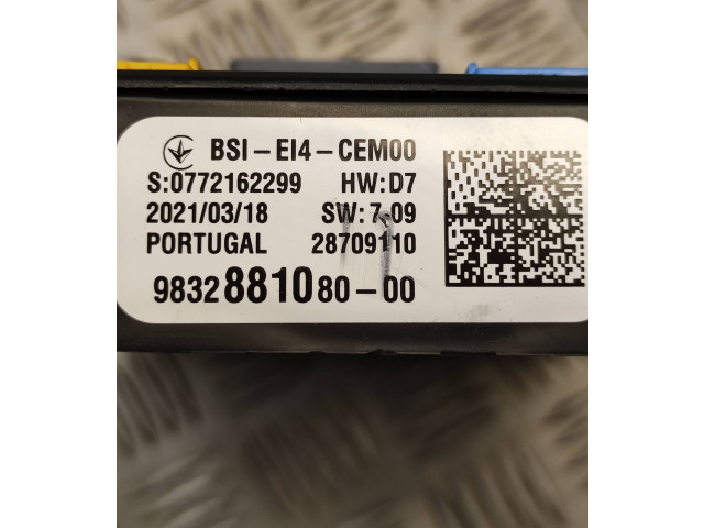 Pojistková skříňka 9832881080, 28709110 Citroen C4 III e-C4 2021