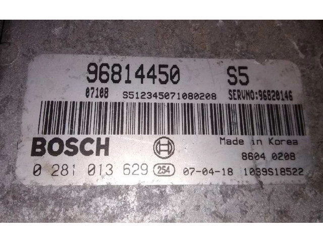 Řídící jednotka 96814450S5 Chevrolet Epica 2007