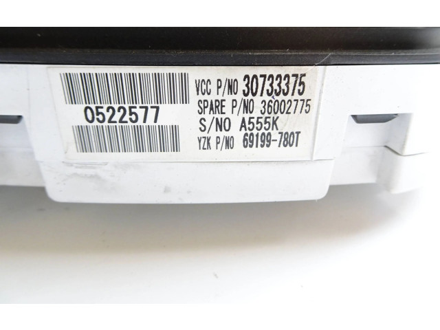 Панель приборов 69199780T, 36002775   Volvo C30       