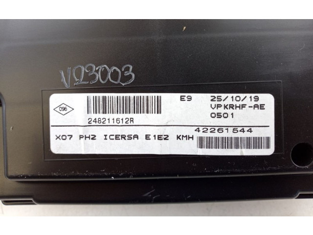 Панель приборов 248211612R, 248211612R   Renault Twingo III       