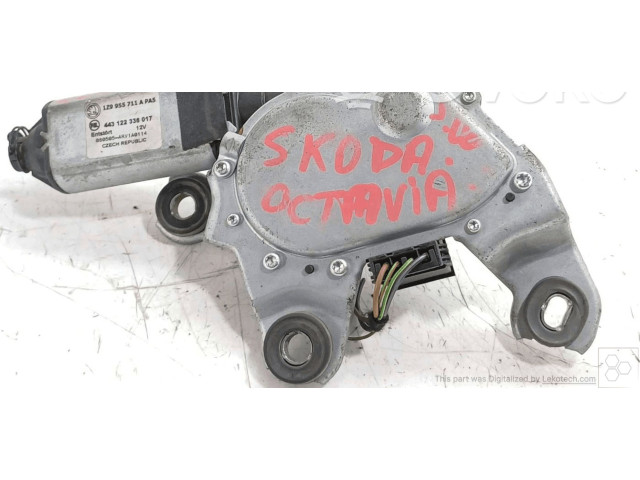 Моторчик заднего дворника 1Z9955711A Skoda Octavia Mk2 (1Z)