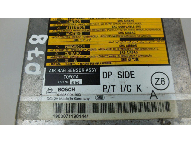 Блок подушек безопасности 8917053100 Lexus IS 220D-250-350