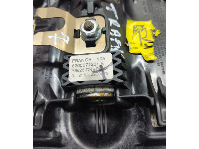 Подушка безопасности водителя 8200071201, 8200071201B   Renault Trafic II (X83)