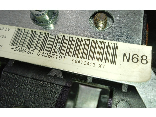 Подушка безопасности водителя 96470413XT Citroen Xsara