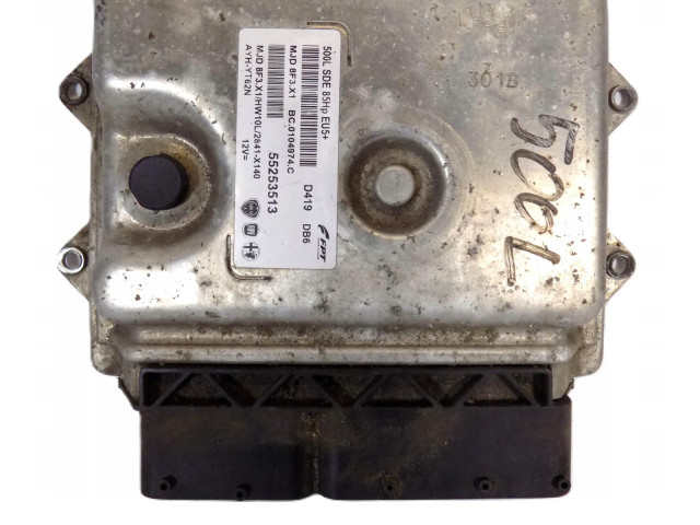 Блок управления двигателем Блок управления 55253513   Fiat 500L