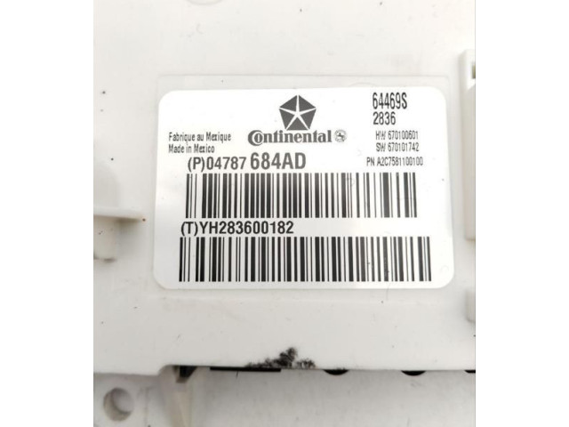 Блок комфорта 04787684AD, 64469S Maserati Ghibli