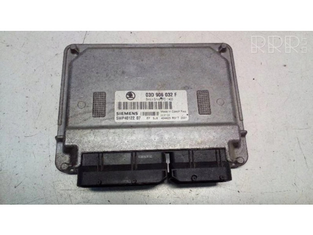 Блок управления двигателя 03D906032F Skoda Fabia Mk1 (6Y)