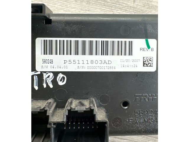 Блок управления климат-контролем P55111803AD, 00000700172884   Dodge Nitro