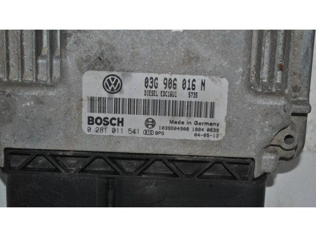 Řídící jednotka 03G906016N, 1039S04908 Volkswagen Caddy 2006