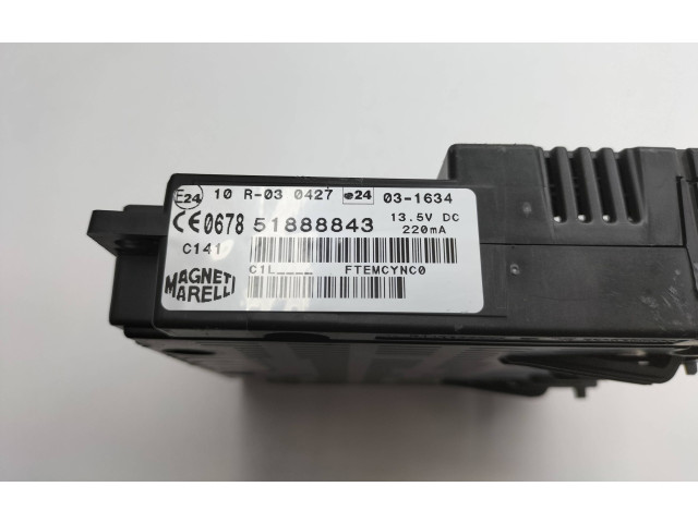 Řídící jednotka 51888843 Fiat Punto Evo 2011