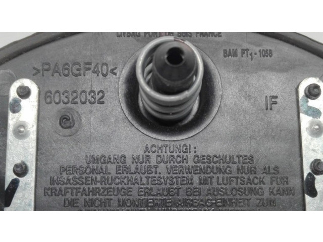 Подушка безопасности водителя 6032032, ATC00116032033 Nissan Navara