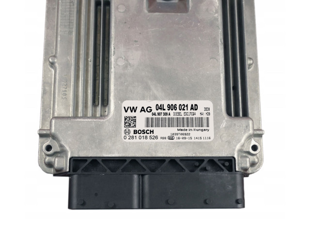 Блок управления двигателя 04L906021AD, 0281018526 Skoda Octavia Mk3 (5E)