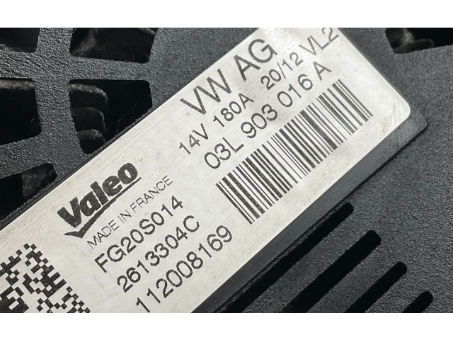 Генератор 03L903016A   Audi A6 S6 C7 4G      