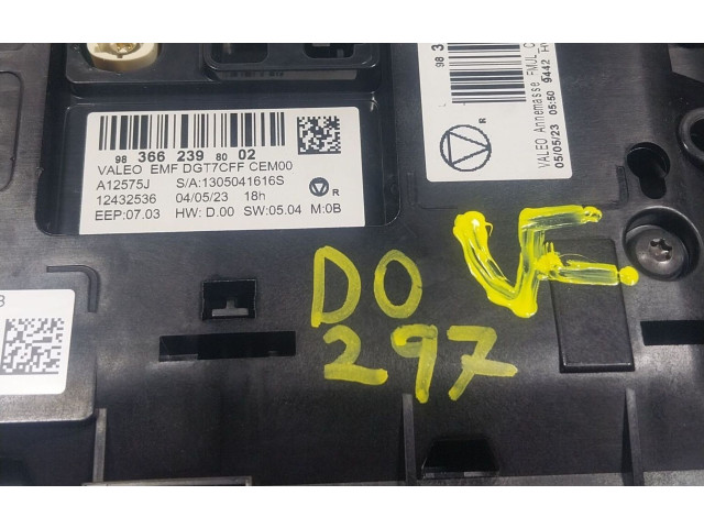 Дисплей    9836623980, 983662398002   Citroen C3 Aircross