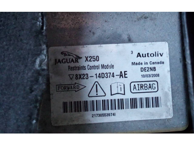 Блок подушек безопасности 8X2314D374AE Jaguar XF X250