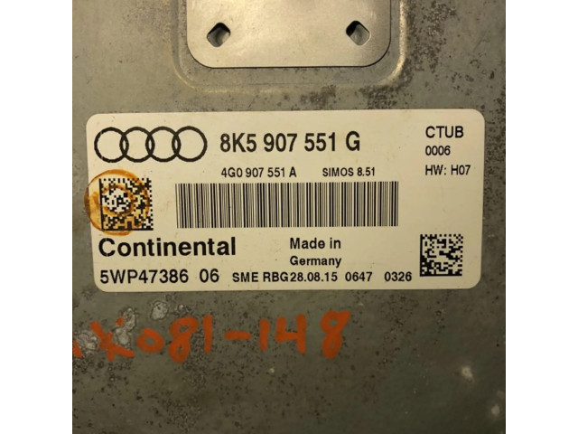 Řídící jednotka 8K5907551G, 4G0907551A   Audi S5 Facelift 2015