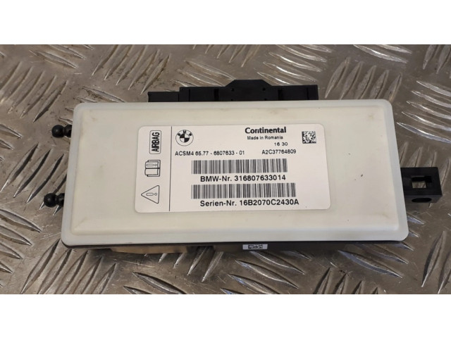 Блок подушек безопасности 6807633   BMW X4 F26