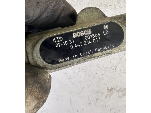 Vstřikovací lišta 0445214017, 0281002283 Peugeot 807