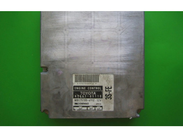 Řídící jednotka 89661-05110, MB175700-6912 Toyota Carina T210 2009