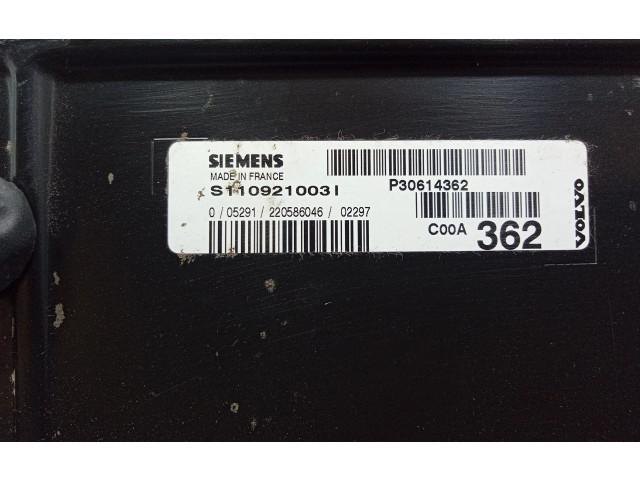 Блок управления двигателем Блок управления P30614362, P30614362 Volvo S40, V40