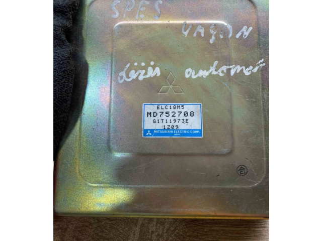 Блок управления двигателем Блок управления MD752708, G1T11973E Mitsubishi Space Wagon