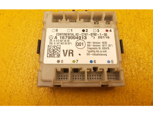 Блок управления A1679004013, A2139010608   Mercedes-Benz GLE W167