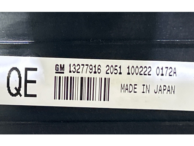 Дисплей 13277916, 100222 Buick Regal