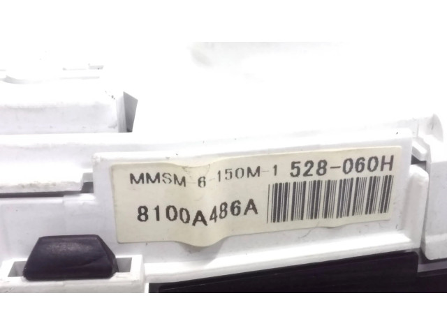 Панель приборов 8100A486A, 528060H Mitsubishi Outlander