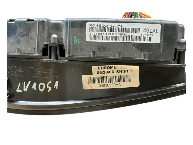 Панель приборов P04602492AL, 04836990AA   Chrysler 300 - 300C       