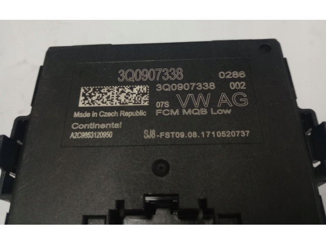 Другие блоки управления / модули 3Q0907338 Skoda Octavia Mk3 (5E)