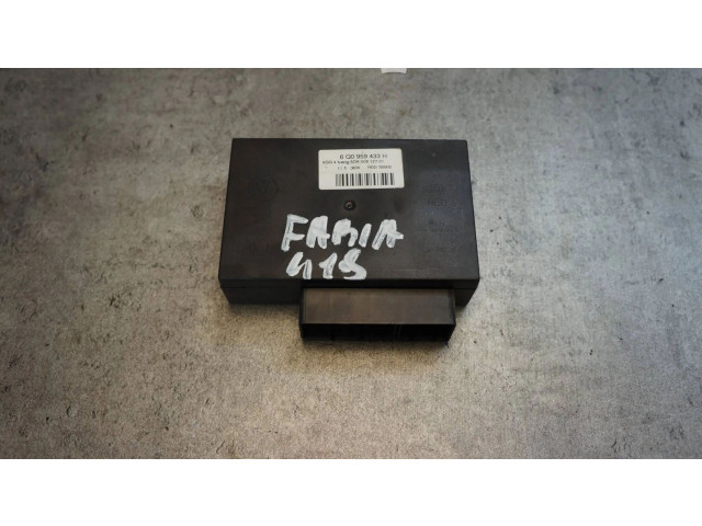 Блок комфорта 6Q0959433E Skoda Fabia Mk1 (6Y)