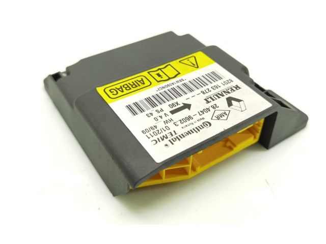 Блок подушек безопасности 8201163278, 28404796023   Dacia Sandero