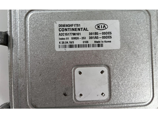 Блок управления двигателем Блок управления 391B503DE5, 391A503DE5 KIA Niro