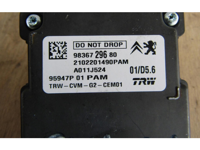 Pojistková skříňka Камера ветрового стекла 9836729680 Peugeot 208 2016