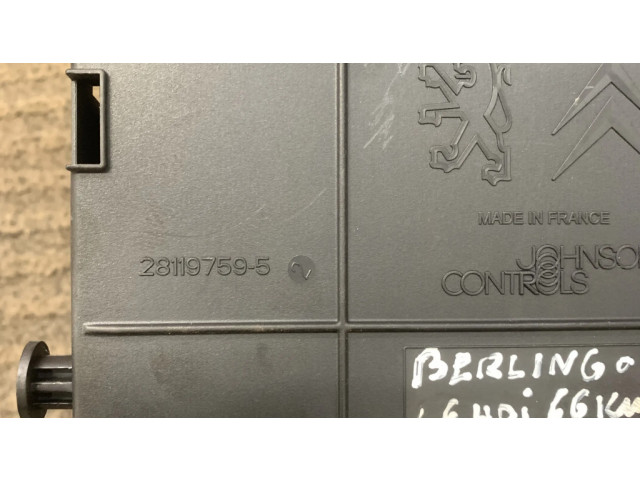 Pojistková skříňka 281197595 Citroen Berlingo 2010