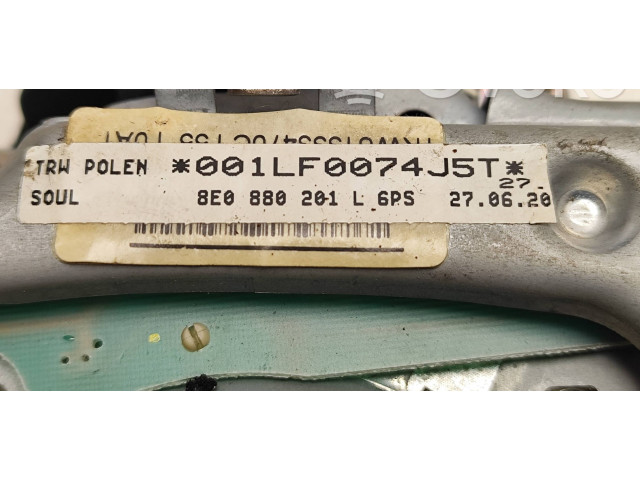 Подушка безопасности водителя 8E0880201L, 001LF0074J5T   Audi A2