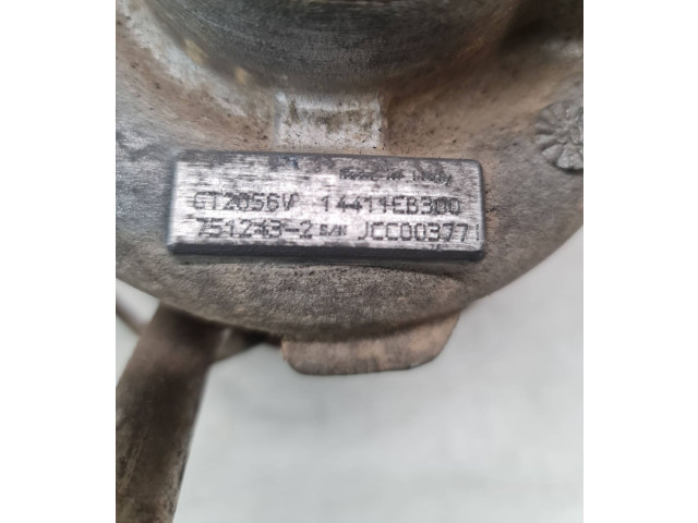 Турбина Nissan Navara 14411EB300, JCC003771 для двигателя YD25